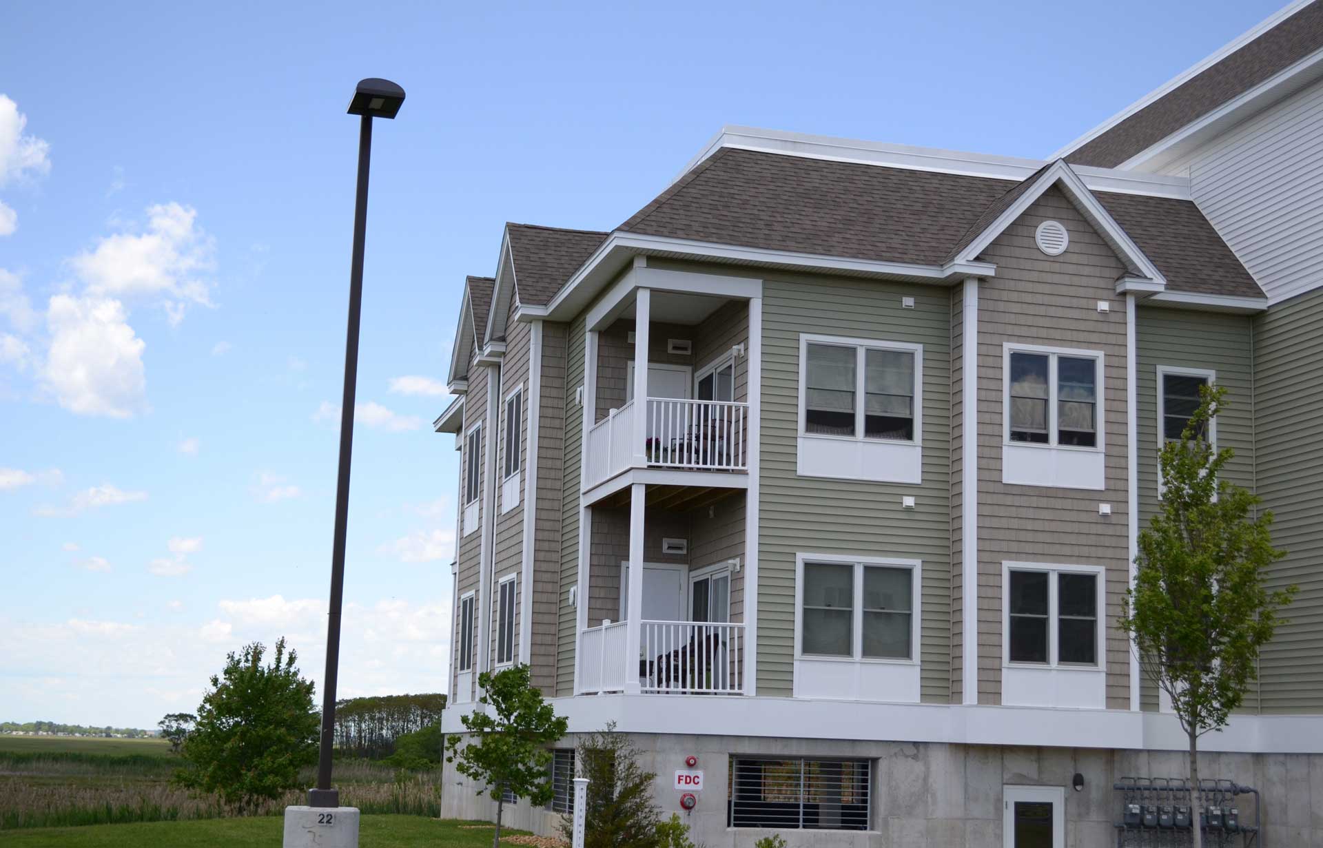 Longchamps Electric Our Projects Tidewater Apartment Complex